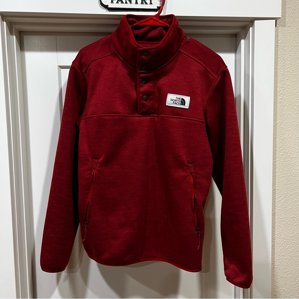 North Face Pullover with Half Button